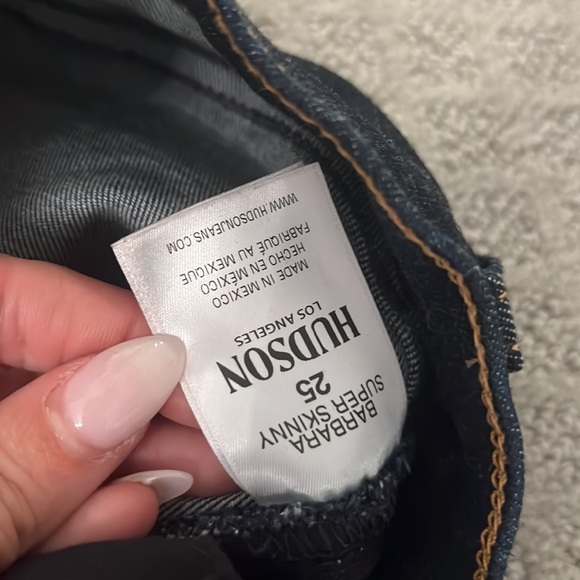 Hudson size 25 Barbara Super Skinny - Picture 3 of 4